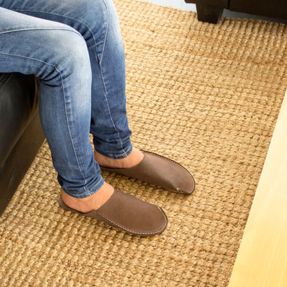 Brown CP Slippers minimalist for man and women